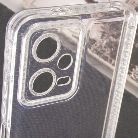 Чохол TPU Starfall Clear для Xiaomi Poco X5 5G / Redmi Note 12 5G Прозорий