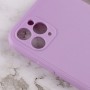 Силіконовий чохол Candy Full Camera для Apple iPhone 11 Pro Max (6.5") Бузковий / Dasheen