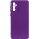 Чохол TPU GETMAN Liquid Silk Full Camera для Samsung Galaxy A35 Фіолетовий / Purple
