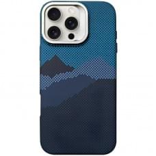 TPU чохол Pixel Craft with MagSafe для Apple iPhone 16 Pro Max (6.9") Mountain Blue