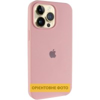 Чохол Silicone Case (AA) Logo with MagSafe для Apple iPhone 16 Pro (6.3") Рожевий / Pink Sand