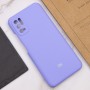 Чохол Silicone Cover Full Camera (AAA) для Xiaomi Redmi Note 10 5G / Poco M3 Pro Бузковий / Elegant Purple