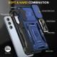Ударостійкий чохол Camshield Army Ring для Samsung Galaxy S24 FE Синій / Navy