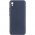 Чохол Silicone Cover Lakshmi Full Camera (AAA) для Xiaomi Redmi 9A Темно-синій / Midnight blue
