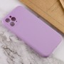 Силіконовий чохол Candy Full Camera для Apple iPhone 11 Pro Max (6.5") Бузковий / Dasheen