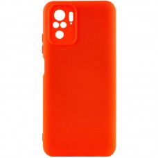 Чохол Silicone Cover Full Camera without Logo (A) для Xiaomi Redmi Note 10 / Note 10s Червоний / Red