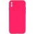 Silicone Case Square Full Camera Protective (AA) NOLOGO для Apple iPhone XS Max (6.5") Рожевий / Barbie pink
