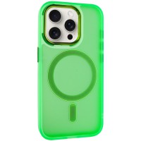 Чохол TPU+PC Lily with MagSafe для Apple iPhone 13 Pro (6.1") Neon Green