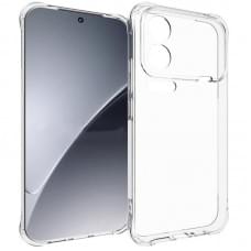 TPU чохол GETMAN Ease logo посилені кути Full Camera для Xiaomi 17 Pro Безбарвний (прозорий)