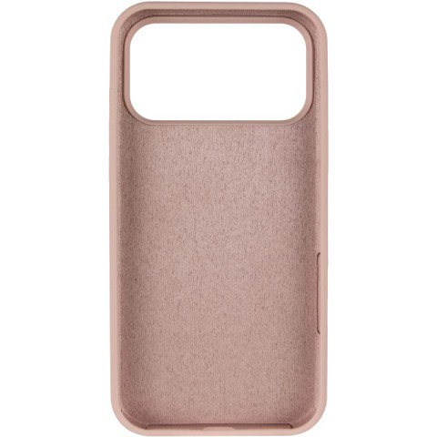 Чохол Silicone Case Full Protective (AA) для Apple iPhone 17 Pro (6.3") Рожевий / Pink Sand