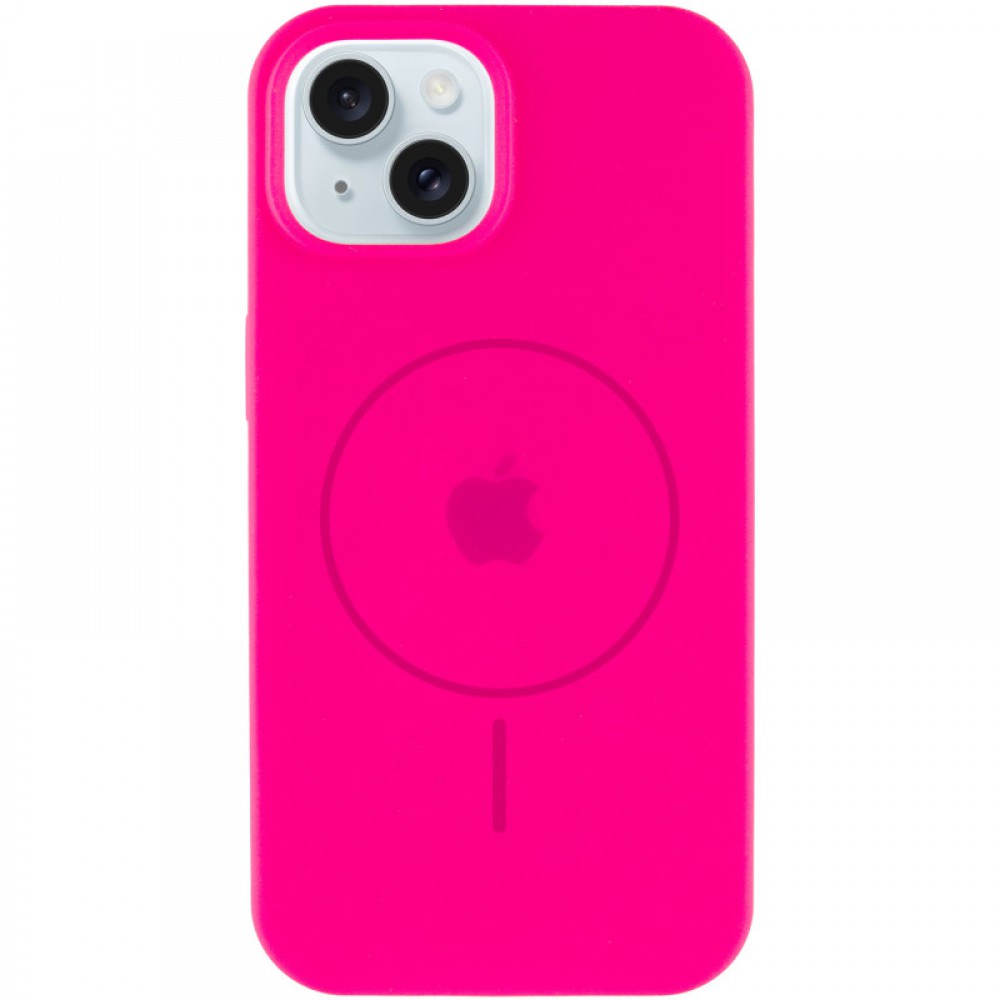 Чехол Silicone Case Full Protective (AA) with MagSafe для Apple iPhone 15 Plus (6.7")
