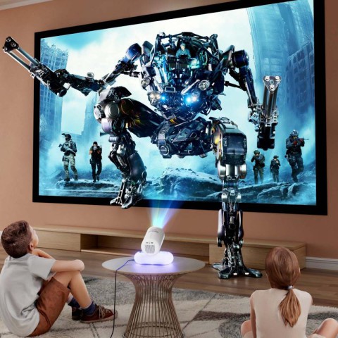 Проектор 4k Android K8 White