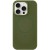 Чохол Silicone Case Full Protective (AA) NO LOGO with MagSafe для Apple iPhone 16 Pro Max (6.9") Зелений / Cyprus Green