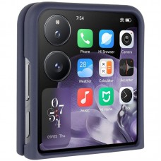 Чохол Foldables Silicone Cover Lakshmi (AAA) для Xiaomi Mix Flip 2 Темно-синій / Midnight blue