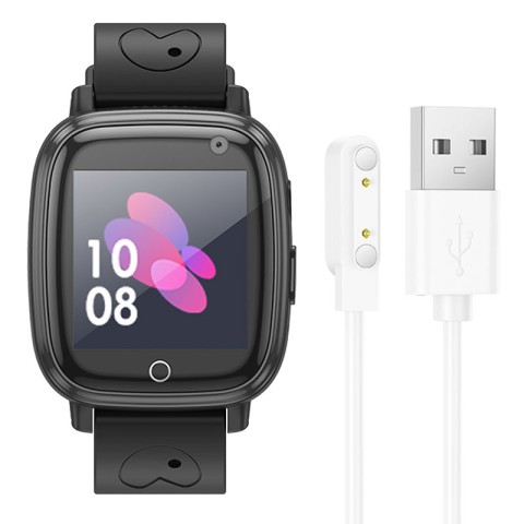 Дитячий cмарт-годинник Hoco Y100 with call function Black