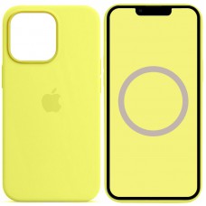 Чехол Silicone case (AAA) full with Magsafe and Animation для Apple iPhone 13 Pro (6.1")