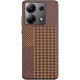 Чохол TPU+PC Grid для Xiaomi Redmi Note 13 Pro 4G / Poco M6 Pro 4G / Note 14S Bronze
