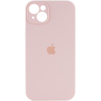 Чохол Silicone Case Full Camera Protective (AA) для Apple iPhone 14 Plus (6.7") Рожевий / Pink Sand