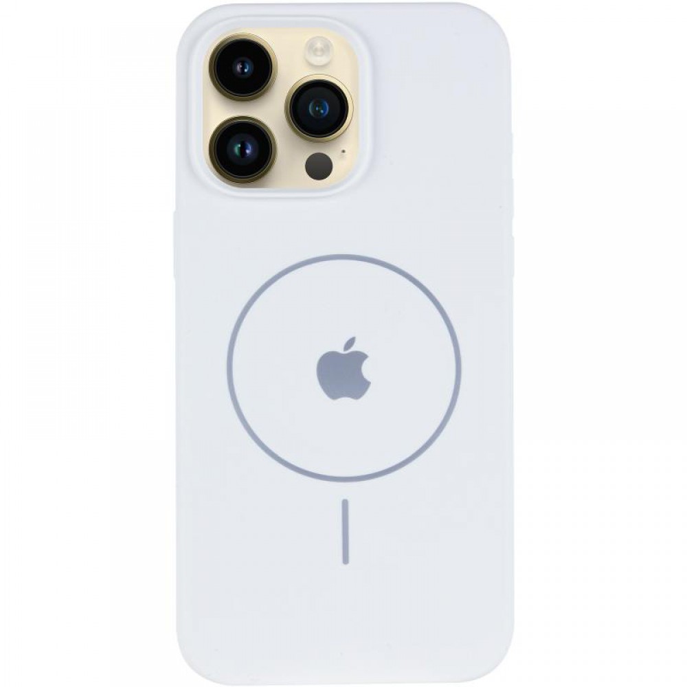 Чохол Silicone Case Full Protective (AA) V2 with MagSafe для Apple iPhone 11 Pro (5.8") Білий / White