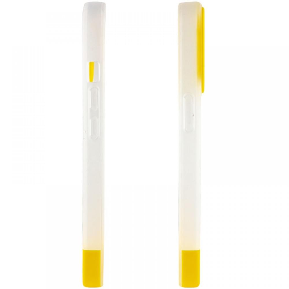 Чохол TPU+PC Bichromatic для Apple iPhone 13 Pro (6.1") Matte / Yellow