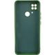 Чохол TPU GETMAN Liquid Silk Full Camera для Xiaomi Redmi 10C Зелений / Dark green