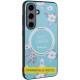TPU+PC чохол Secret Garden with MagFit для Samsung Galaxy S23 FE Mint