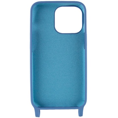 Чохол TPU two straps California для Apple iPhone 13 (6.1") Синій / Cosmos blue