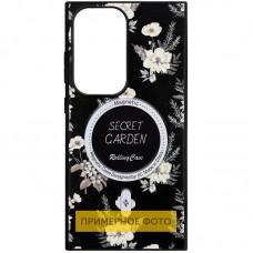 TPU+PC чохол Soft Secret Garden with MagFit для Samsung Galaxy S25 Black