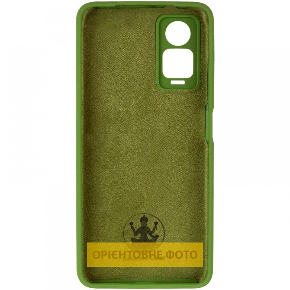 Чохол Silicone Cover Ummi Lakshmi Full Camera (AA) для Xiaomi 13T / 13T Pro Зелений / Dark green
