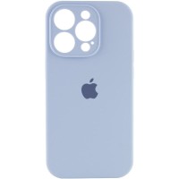 Чохол Silicone Case Full Camera Protective (AA) для Apple iPhone 16 Pro Max (6.9") Блакитний / Lilac Blue
