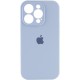 Чохол Silicone Case Full Camera Protective (AA) для Apple iPhone 16 Pro Max (6.9") Блакитний / Lilac Blue