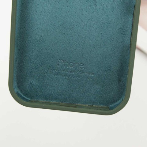 Чохол Silicone Case Full Protective (AA) для Apple iPhone 14 Pro (6.1") Зелений / Cyprus Green