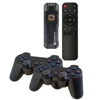 Ігрова приставка Game Stick + Android TV 8k Ultra HD 64gb Black