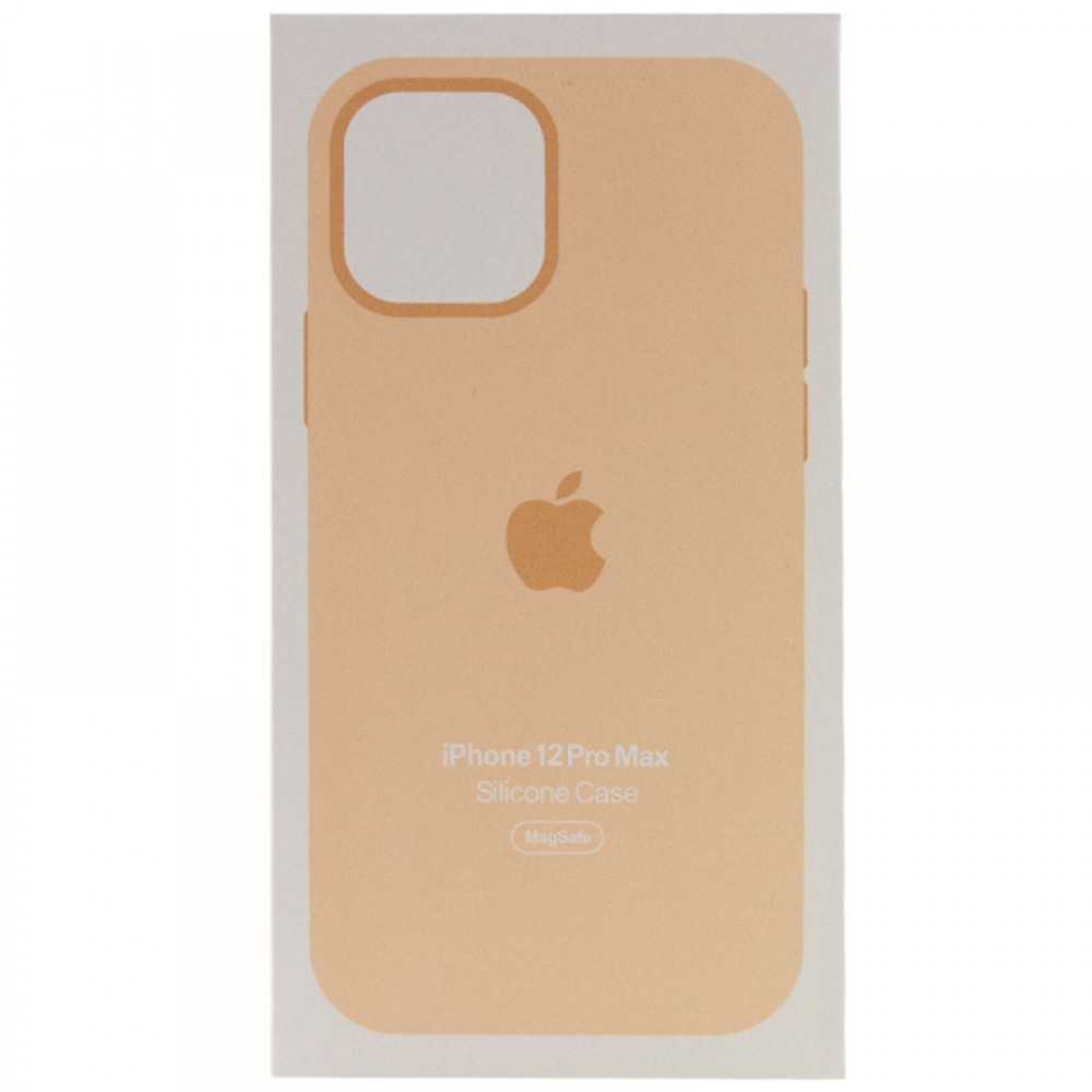 Чехол Silicone case (AAA) with Magsafe and Animation для Apple iPhone 12 Pro Max (6.7")