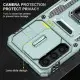 Ударостійкий чохол Camshield Army Ring для Samsung Galaxy A13 4G / A04s Зелений / Light Green