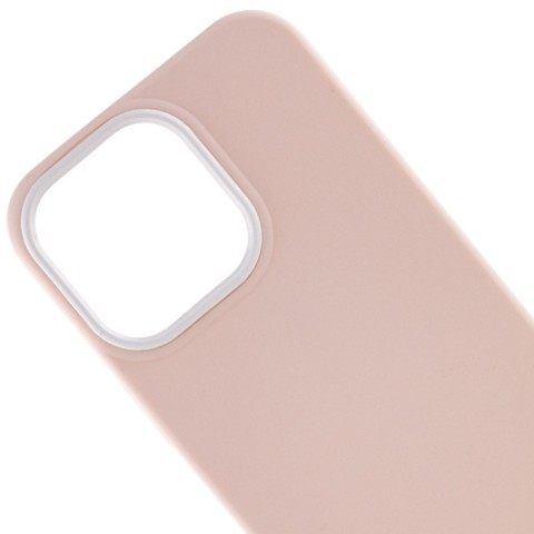 Чохол TPU+PC Bichromatic для Apple iPhone 13 Pro (6.1") Grey-beige / White