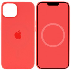 Чехол Silicone case (AAA) full with Magsafe and Animation для Apple iPhone 15 Plus (6.7")