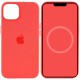 Чехол Silicone case (AAA) full with Magsafe and Animation для Apple iPhone 15 Plus (6.7")