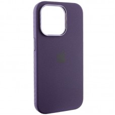 Чохол Silicone Case Metal Buttons (AA) для Apple iPhone 13 Pro (6.1") Фіолетовий / Elderberry