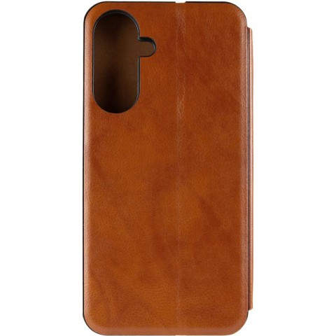 Шкіряний чохол-книжка Belora для Samsung Galaxy A55 Brown