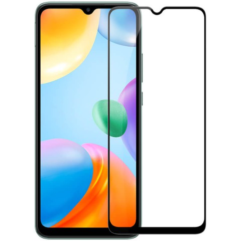 Захисне скло Nillkin (CP+PRO) для Xiaomi Redmi 10C / 12C / A3 / A3x / Poco C40 / C61 Чорний