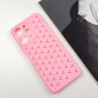 Чохол TPU Honeycomb для Xiaomi Redmi 12 Рожевий / Light pink