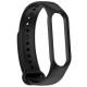Силіконовий ремінець для Xiaomi Mi Band 7/6/5/4/3 Чорний / Black