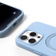 Чохол Silicone Case Full Protective with Ring для Apple iPhone 12 Pro Max (6.7") Blue
