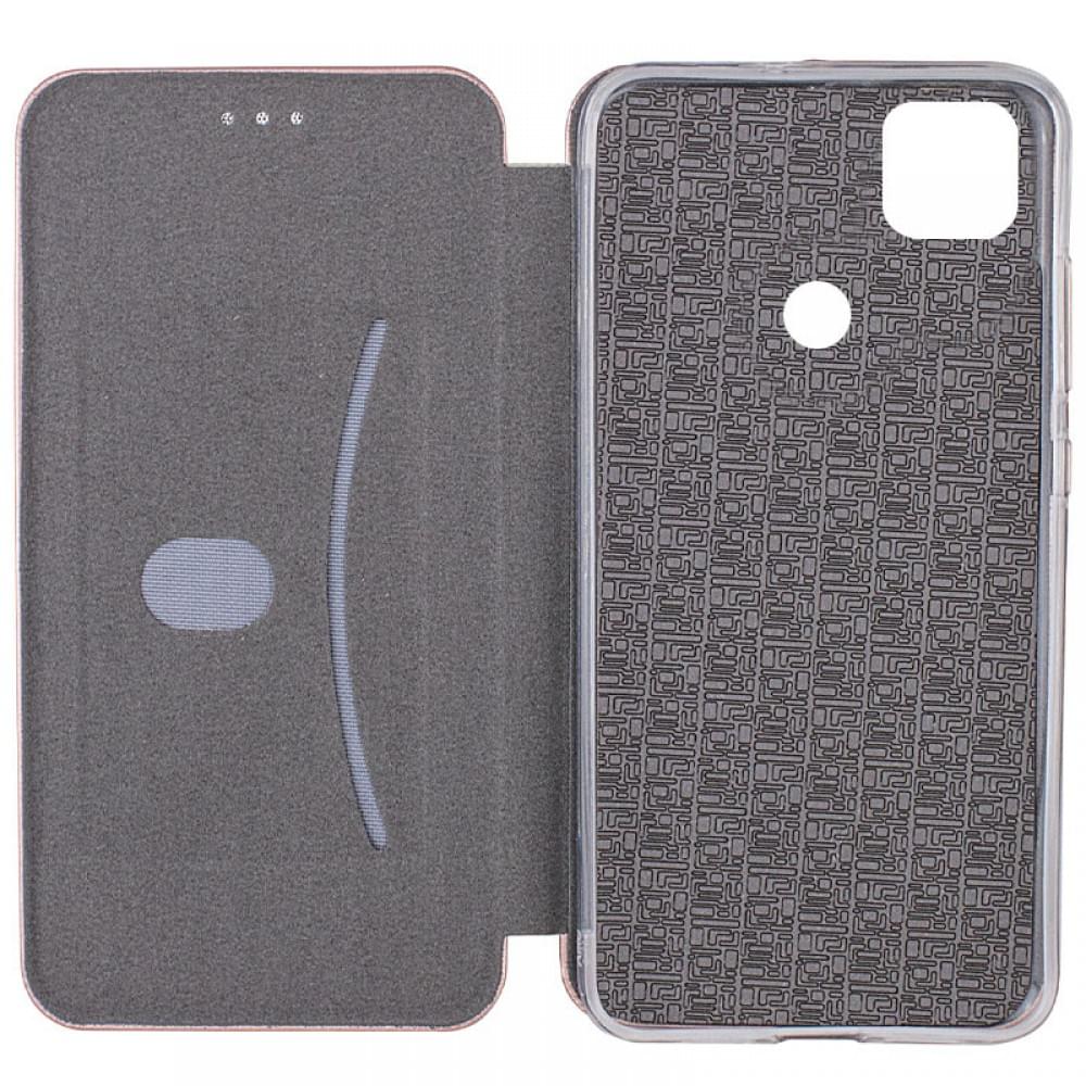 Шкіряний чохол-книжка Classy для Xiaomi Redmi 9C / 10A Золотий