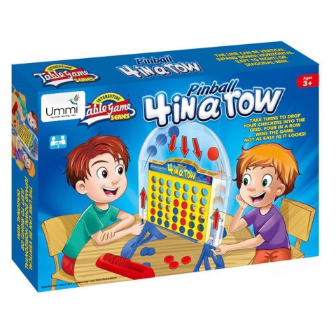 Настільна інтерактивна гра Ummi 03818 4 in a Row Blue / Yellow
