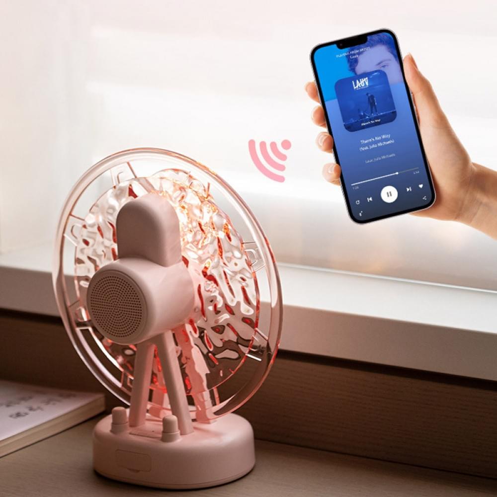 Проектор-ночник ZAY-L07 Sky Wheel 2in1 + Bluetooth колонка