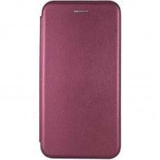 Шкіряний чохол-книжка Classy для Xiaomi Redmi 4X Бордовий