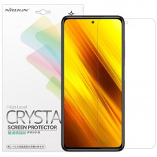 Защитная пленка Nillkin Crystal для Xiaomi Poco X3 Анти-отпечатки