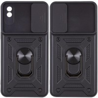 Чохол Ummi Camshield Serge Ring для Xiaomi Redmi 9A Чорний / Black